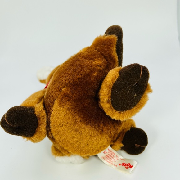 Russ Berrie Luv Pets Randi Reindeer Plush W/Tags 1990s VTG Stuffed Animal Toy 7” - Picture 10 of 10